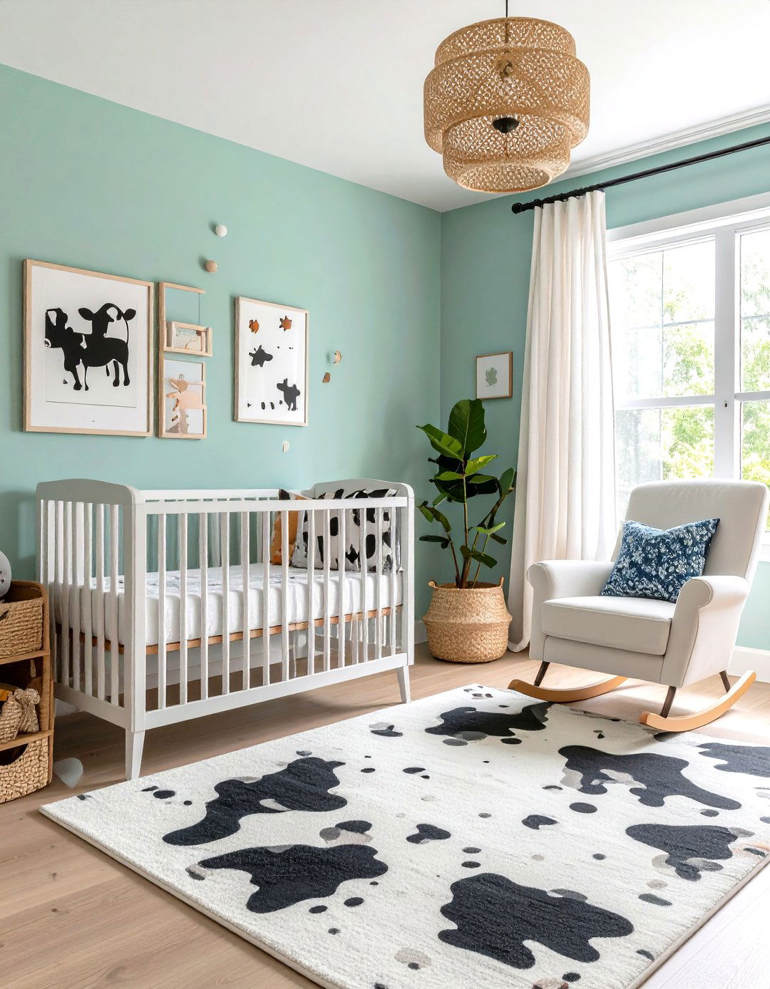 Playful Nursery Cow Print Paradise - 24 Cow Print Room Decor Ideas