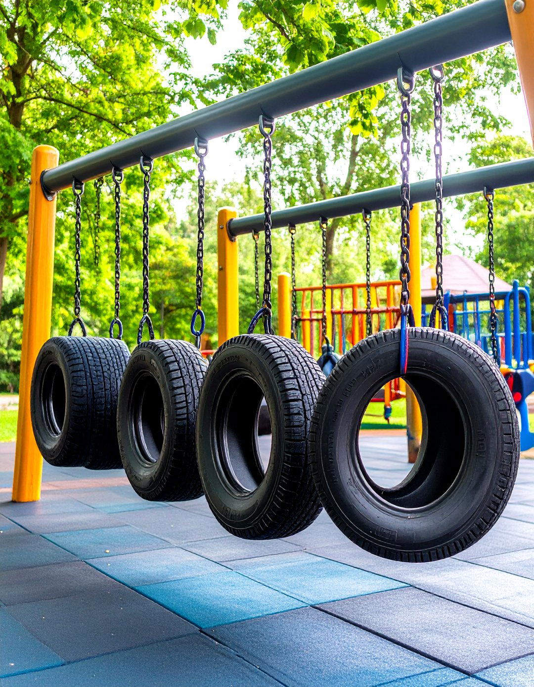 Playground Equipment Sets - 24 Recycled Tyre Garden Art Ideas