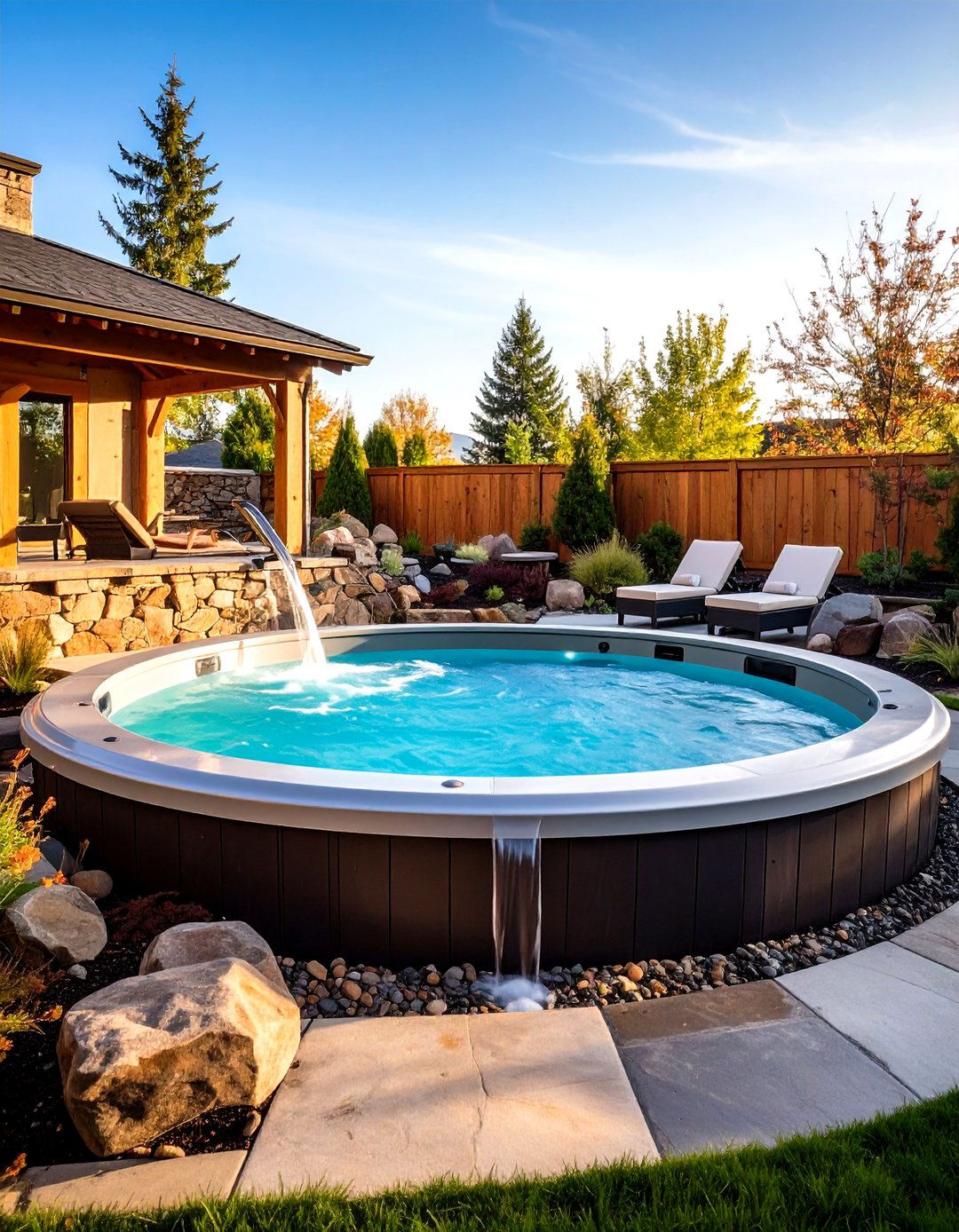 Plunge Pool with Hydrotherapy Jets - 24 Swimming Pool Ideas