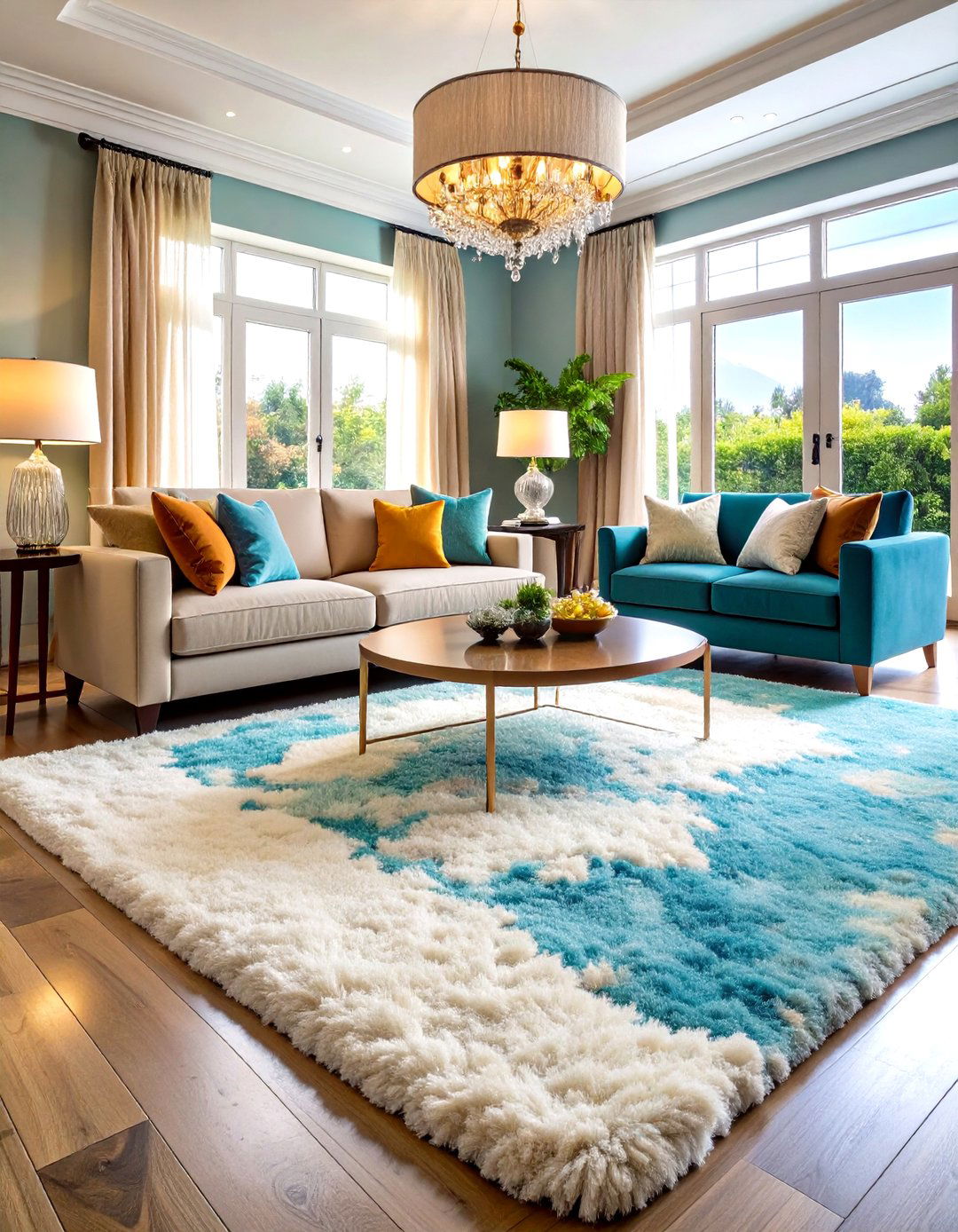 Plush High Pile Living Room Carpet Luxury - 24 Living Room Carpet Ideas