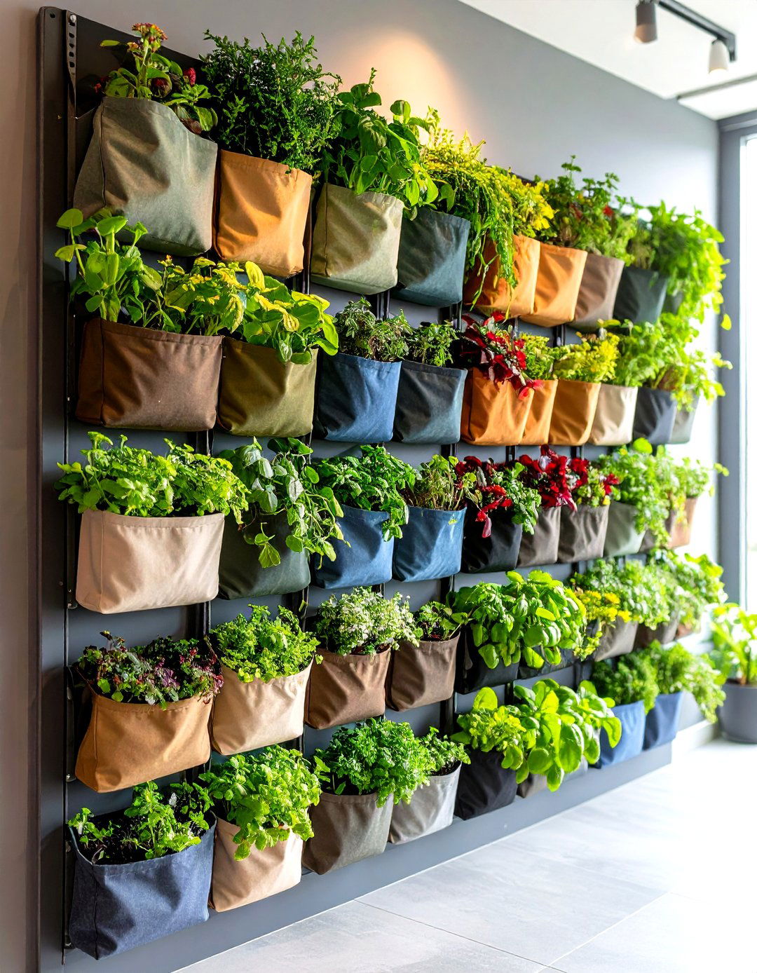 Pocket Garden Wall Systems - 24 Indoor Plant Wall Ideas