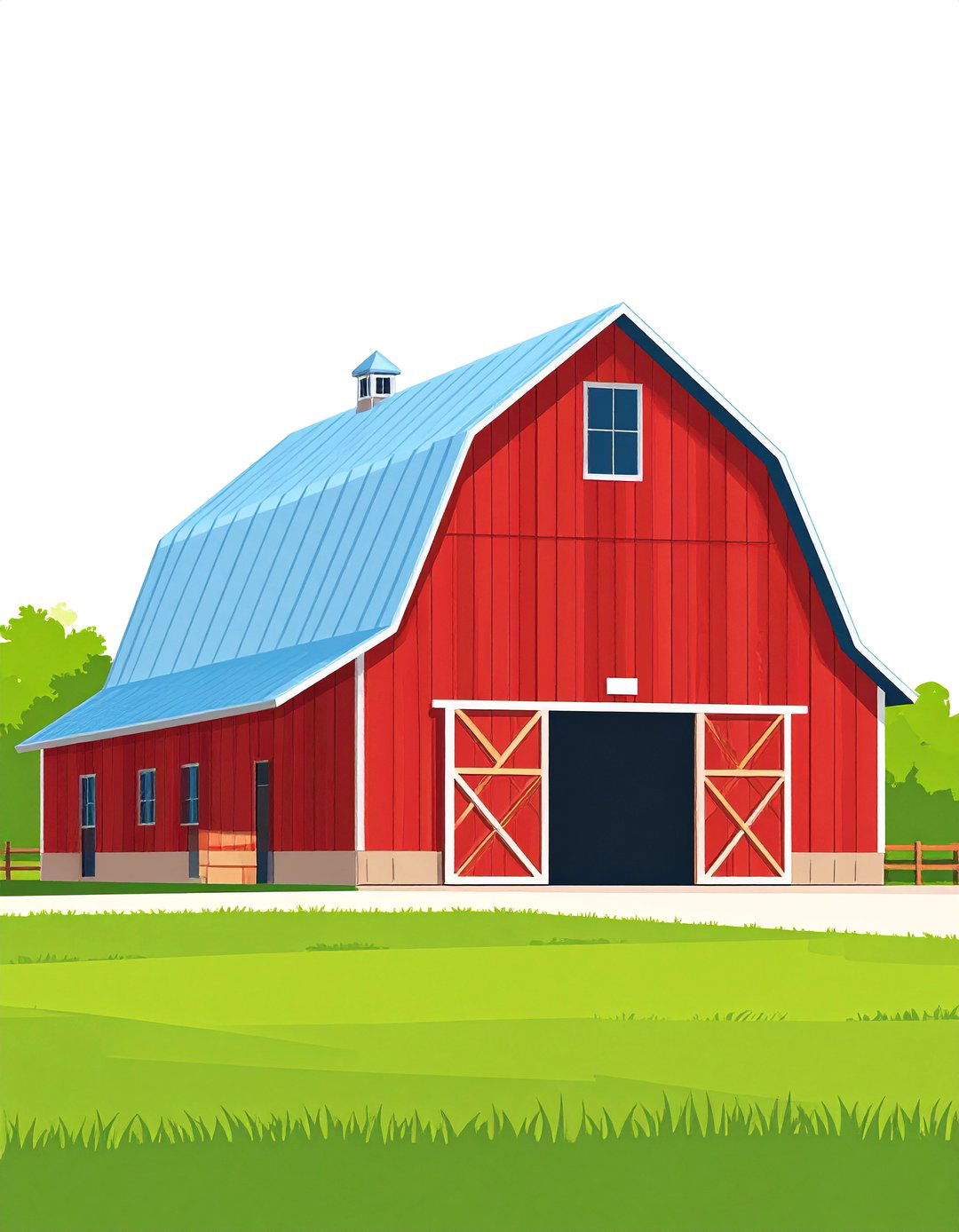 Pole Barn Agricultural Storage - 24 wood shed ideas