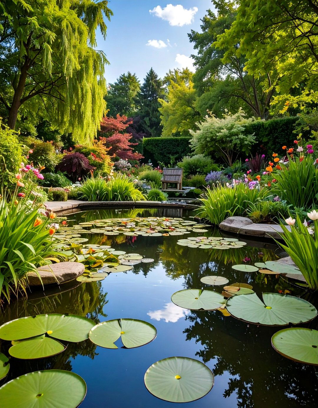 Pond and Water Gardens - 24 English Garden Ideas