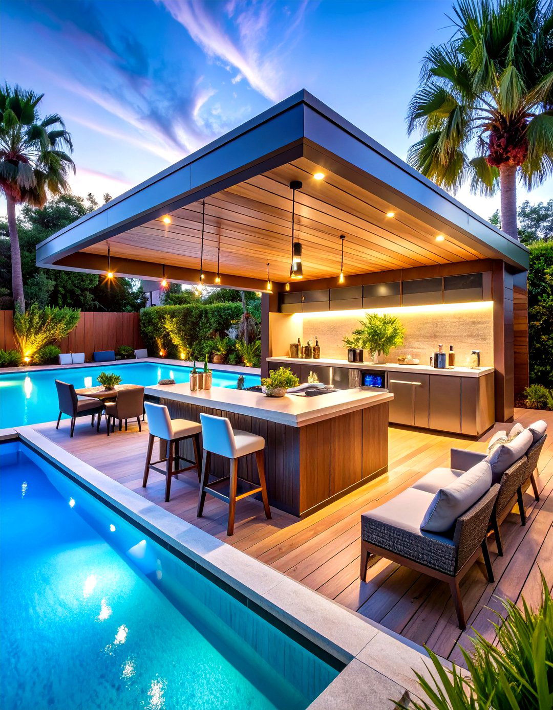 Pool Bar Entertainment Shed - 24 Pool Shed Ideas