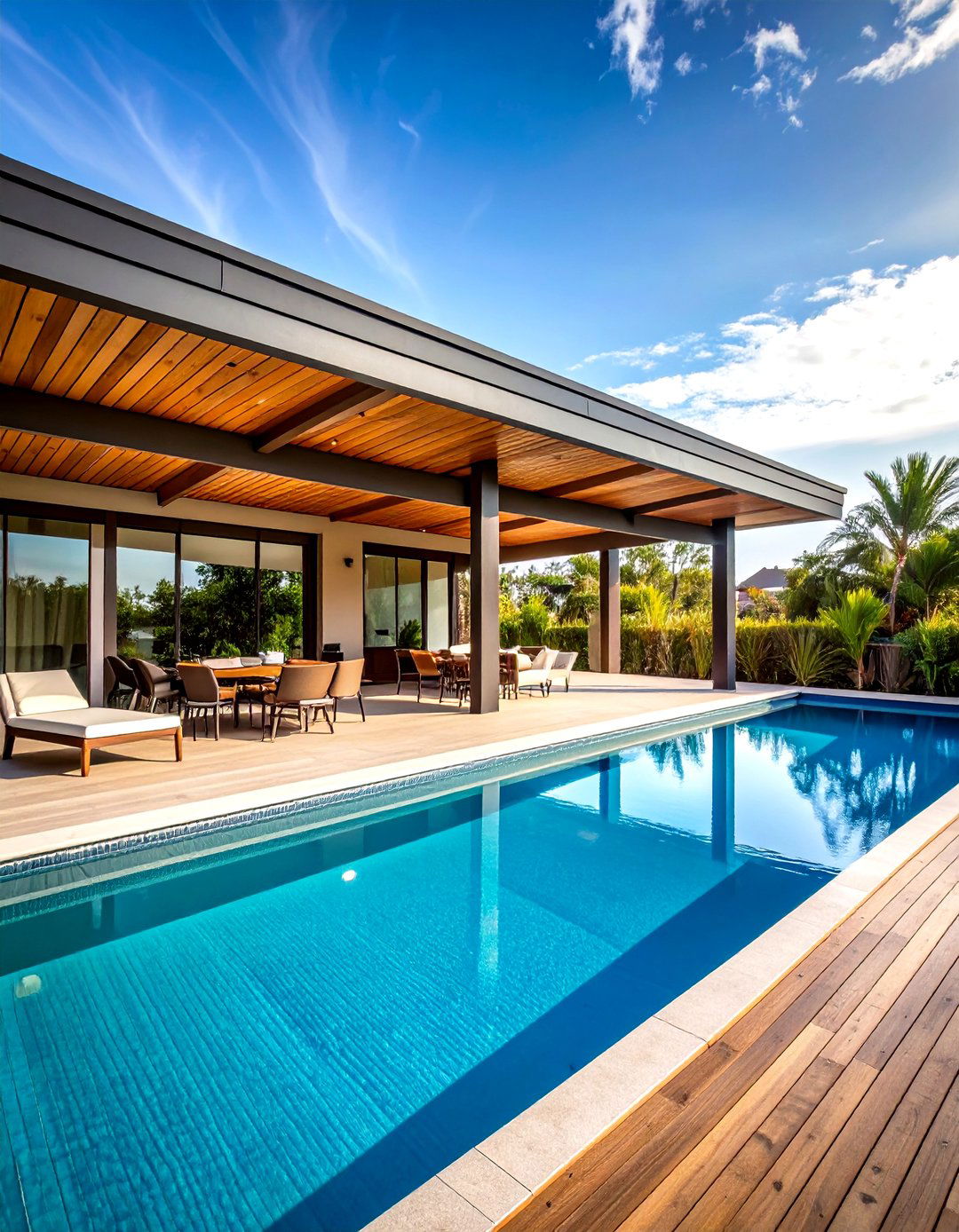 Pool Deck Pavilions - 24 Pool Decor Ideas
