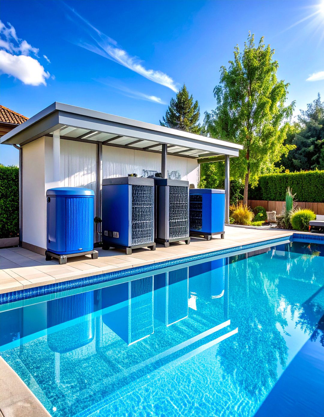 Pool Equipment Concealment - 24 Outdoor Storage Ideas