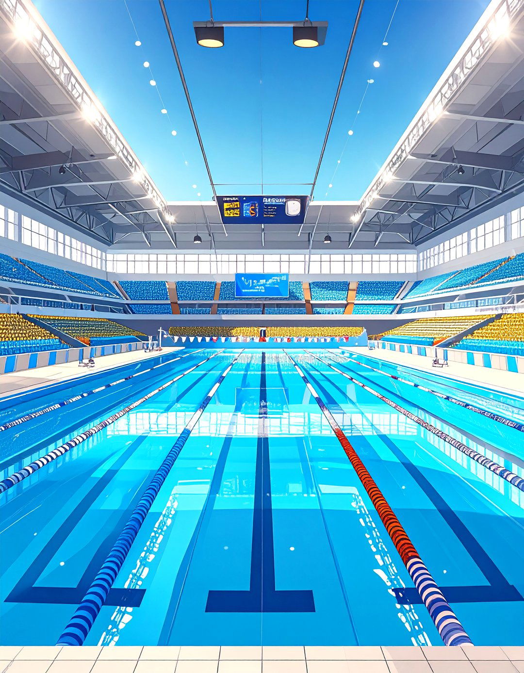 Pool Olympics Competition Arena - 24 Pool Party Ideas