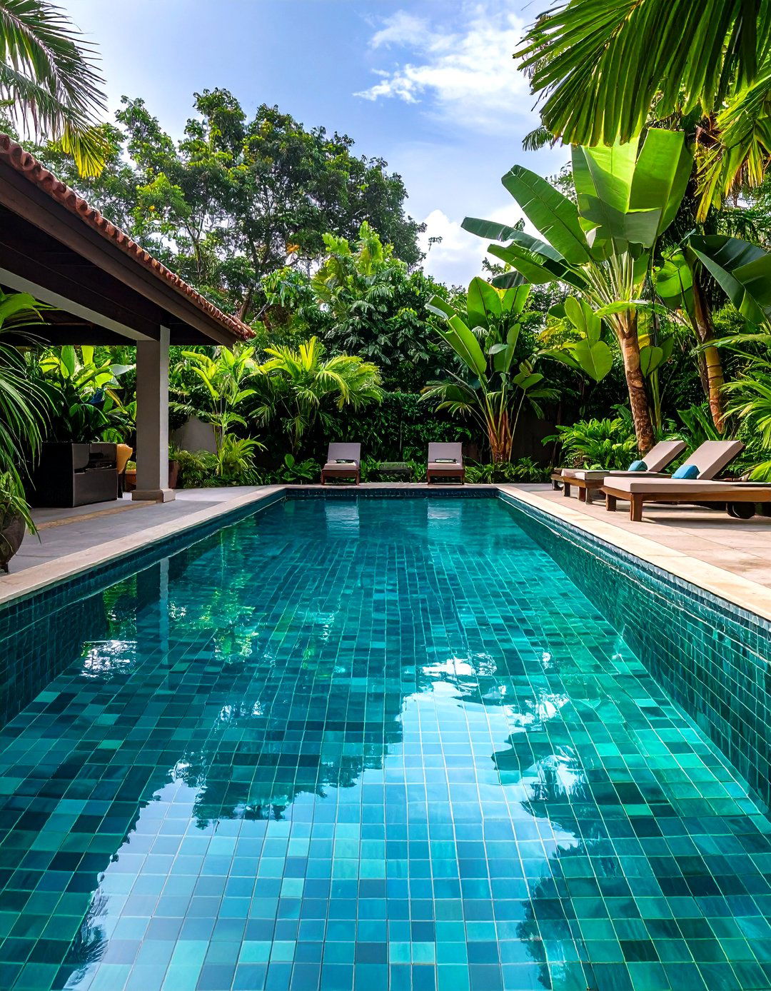 Pool Tile Color Psychology - 24 Pool Tile Ideas
