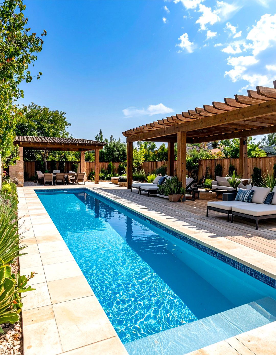 Poolside Mediterranean Styling - 24 Mediterranean Garden Ideas