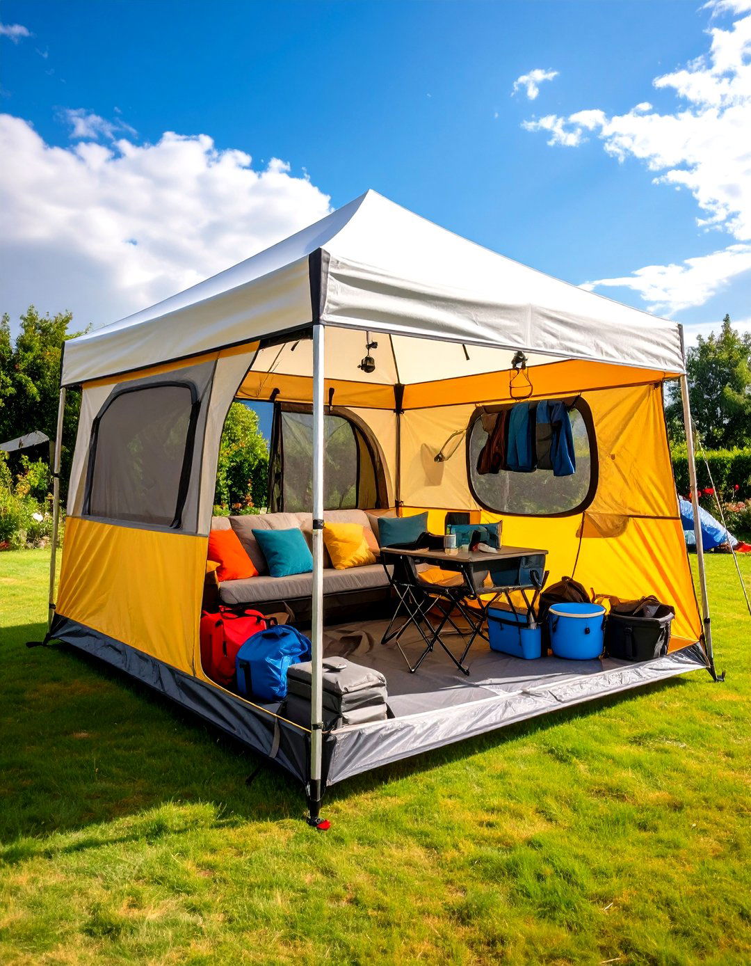 Pop Up Canopy Enclosures - 24 Patio Enclosure Ideas
