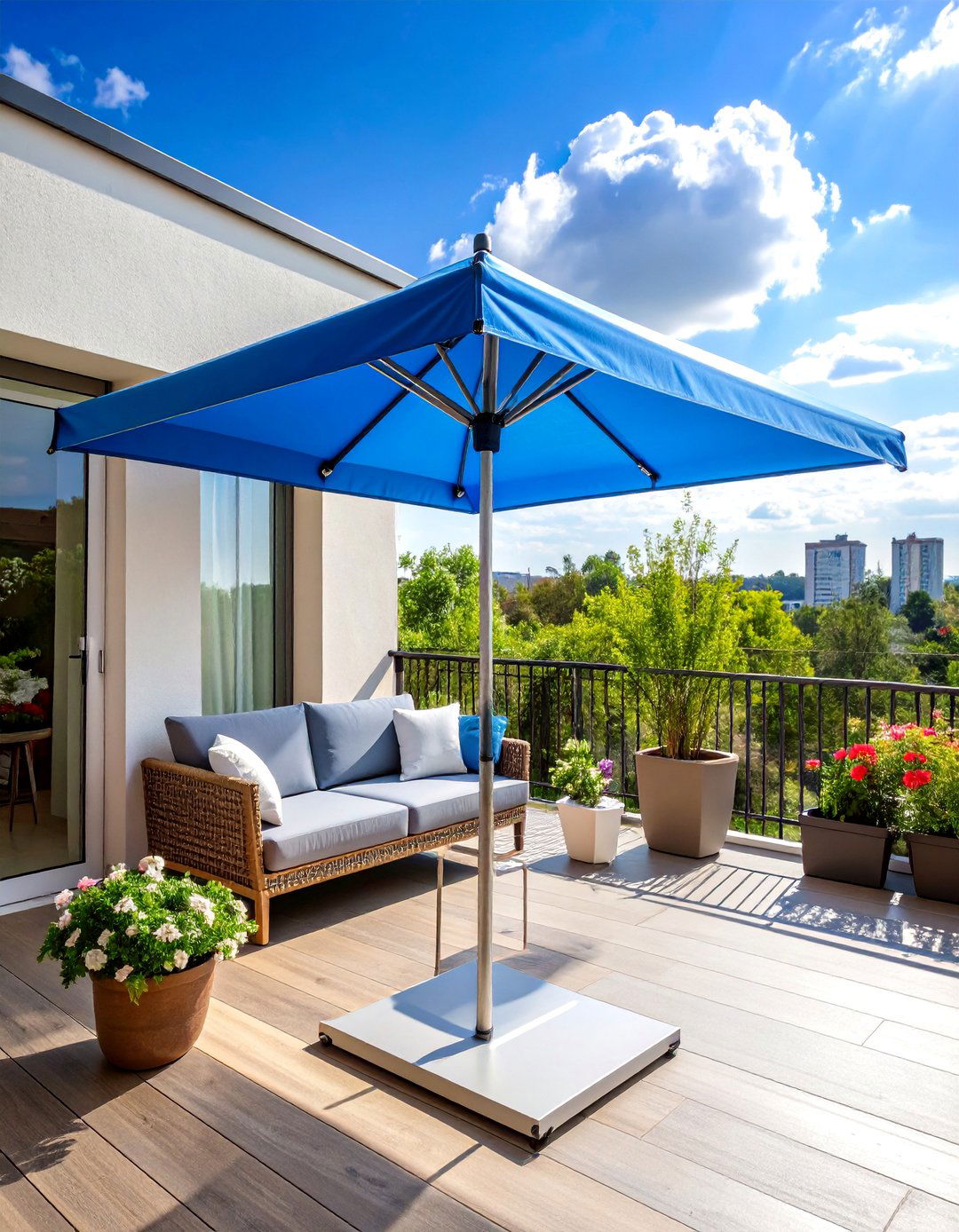 Pop Up Canopy Solutions for Flexible Coverage - 24 Balcony Shade Ideas