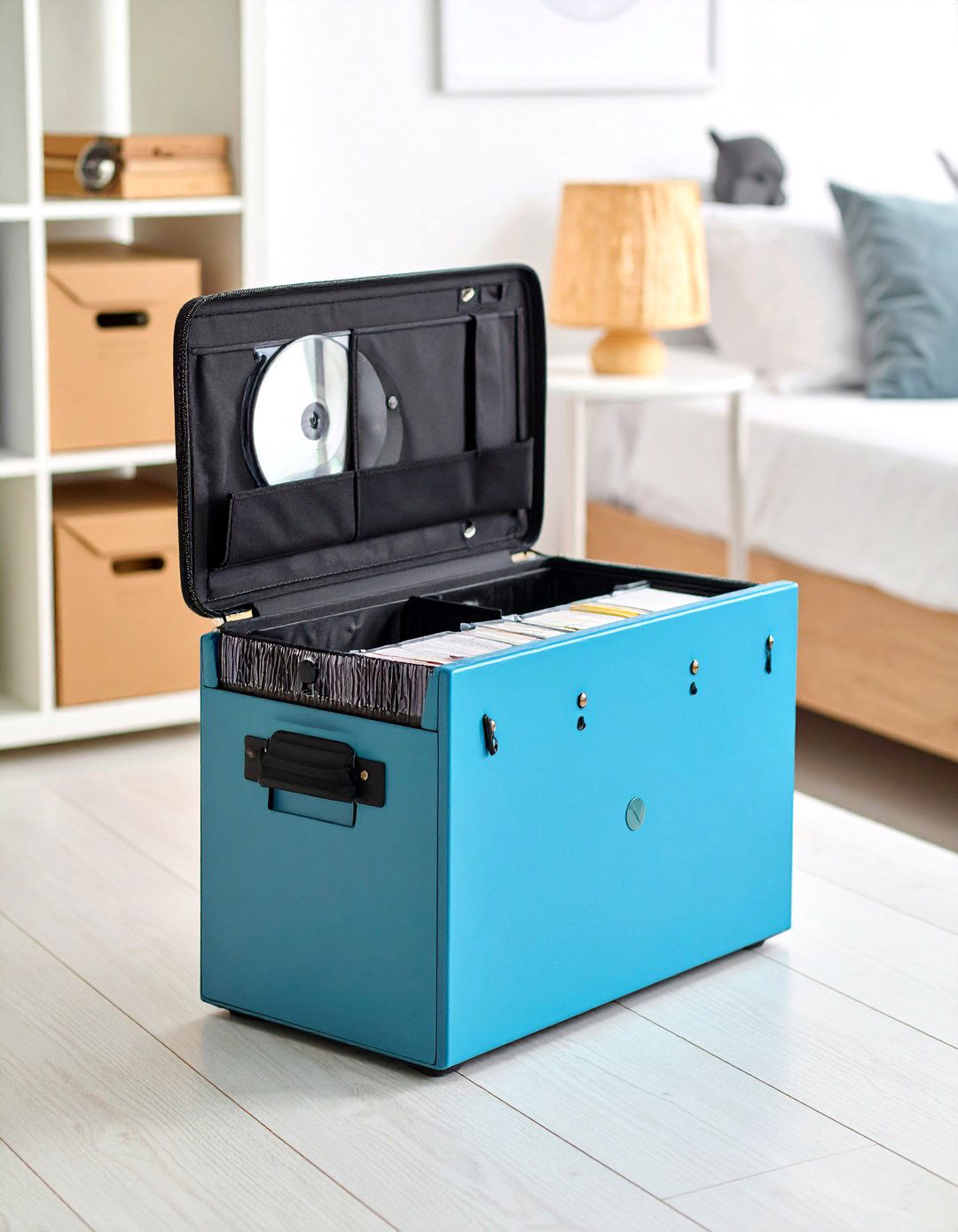 Portable CD Storage Cases - 24 Cd Storage Ideas