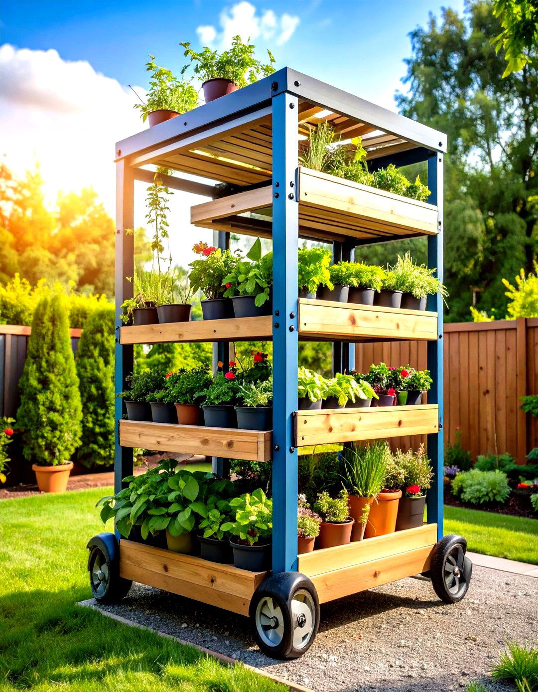 Portable Growing Tower Systems - 24 Tomato Trellis Ideas