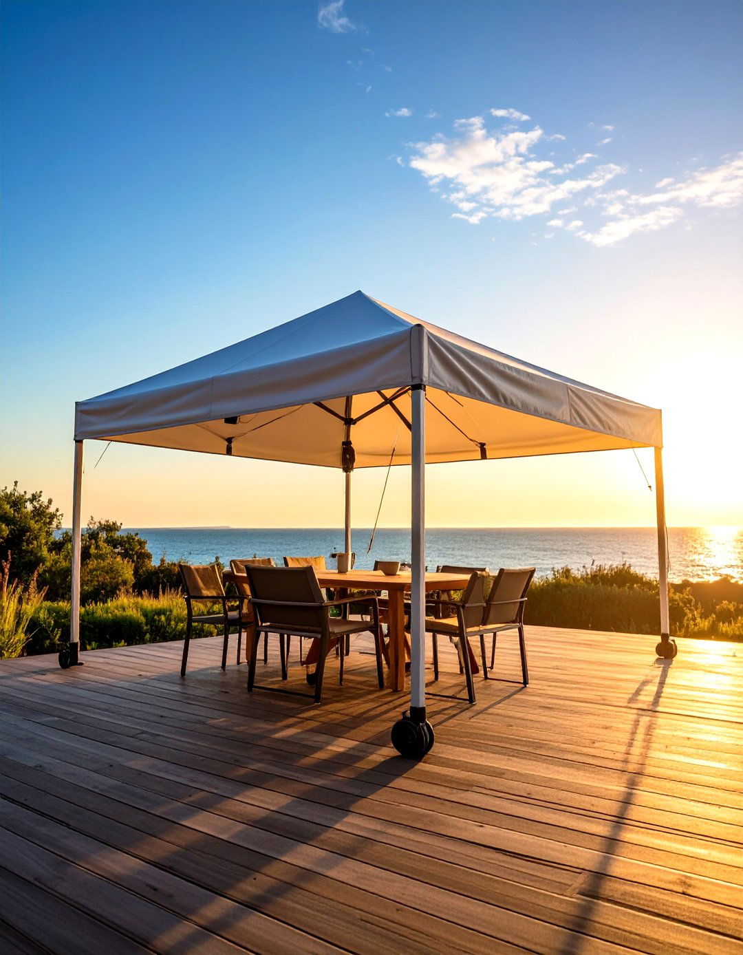 Portable Pop up Solutions - 24 Deck Awning Ideas