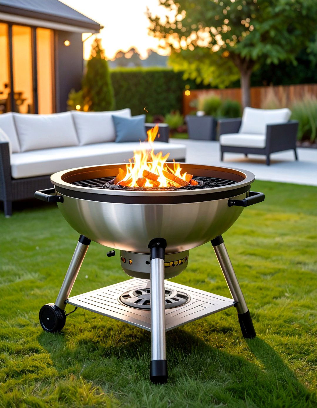 Portable Steel Fire Pit - 24 Metal Fire Pit Ideas
