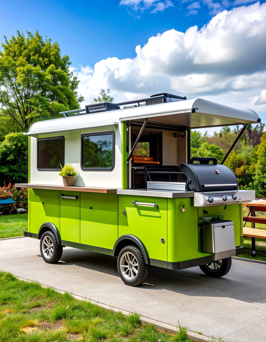 Portable Tailgating Grill Station - 24 Grill Station Ideas