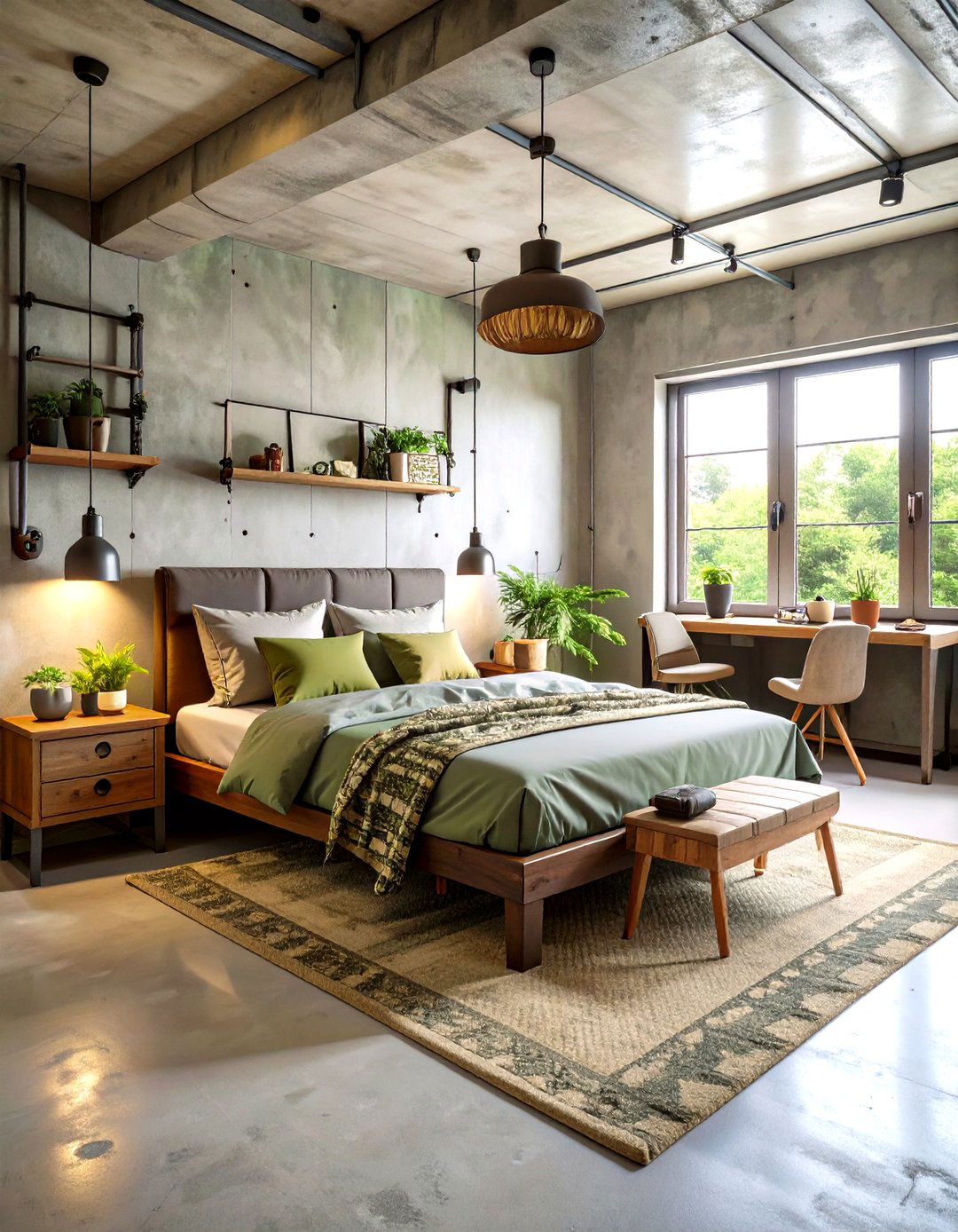 Post Apocalyptic Gaming Bunker with Survival Aesthetics - 24 Gaming Bedroom Ideas