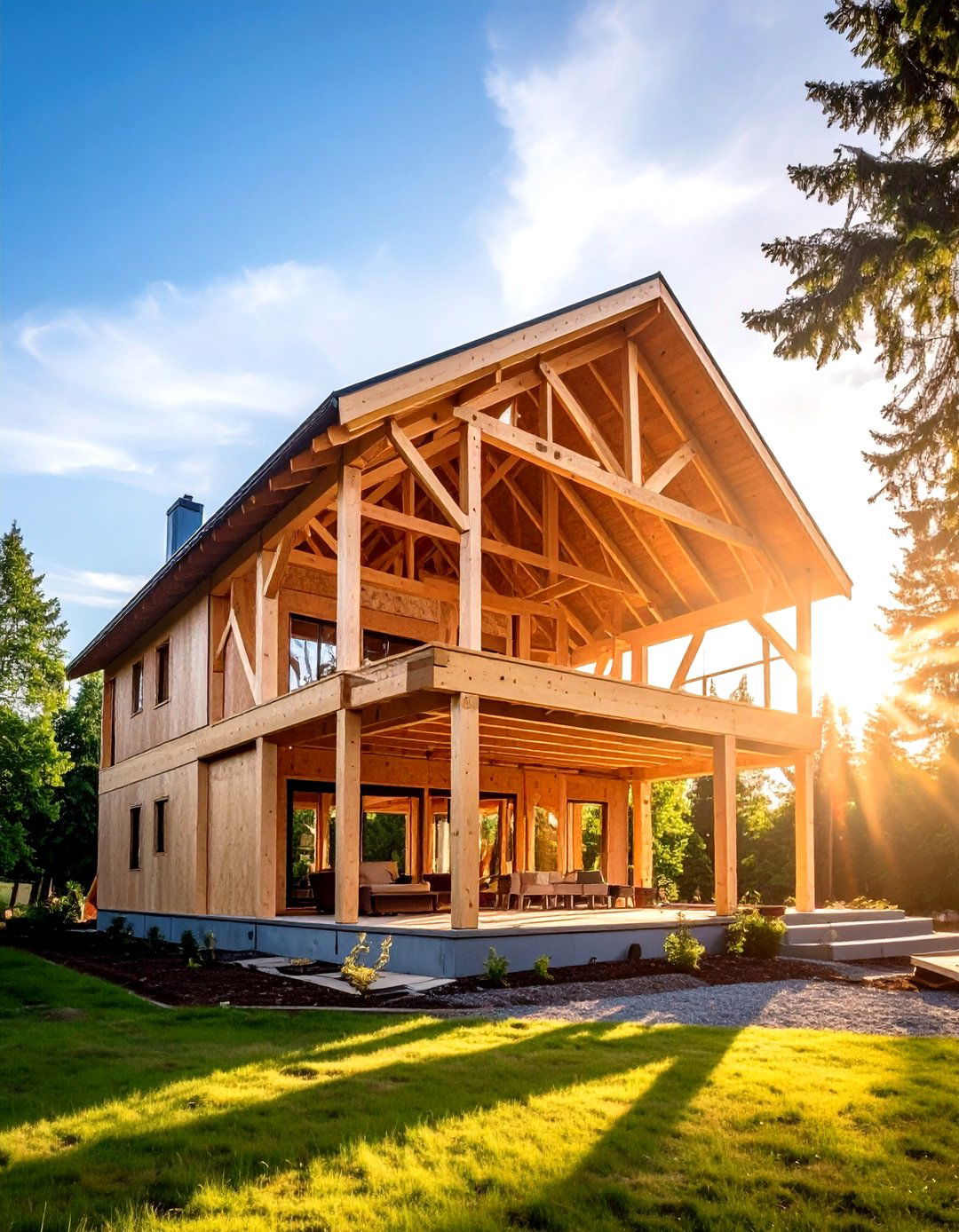 Post and Beam Construction - 24 Mid-Century Modern Exterior Home Ideas