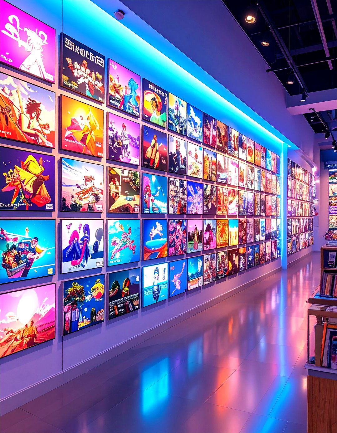 Poster Collage Gallery - 24 Anime Room Ideas