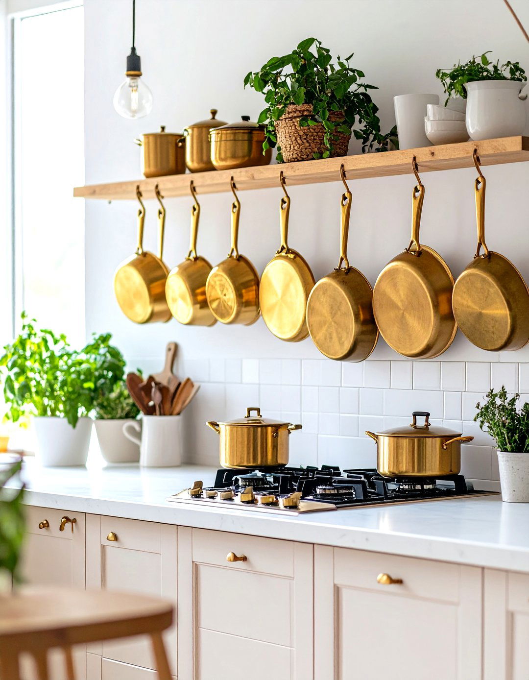 Pot Hanger Kitchen Installation - 24 Dream Kitchen Ideas