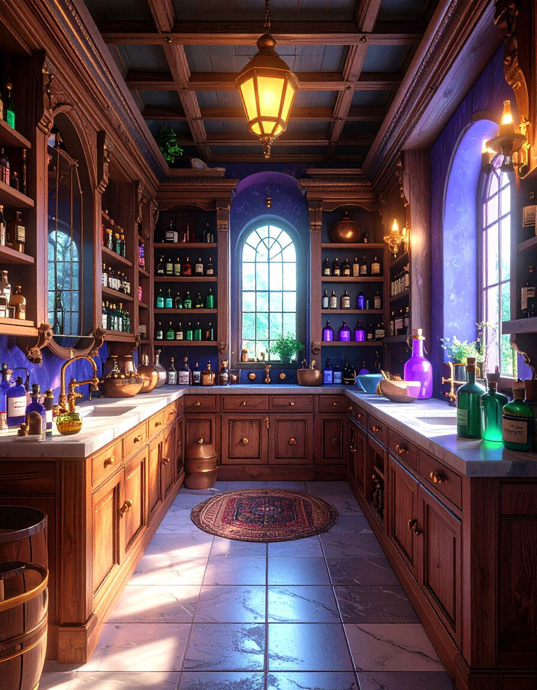 Potions Master Laboratory Bathroom - 24 Harry Potter Bathroom Ideas