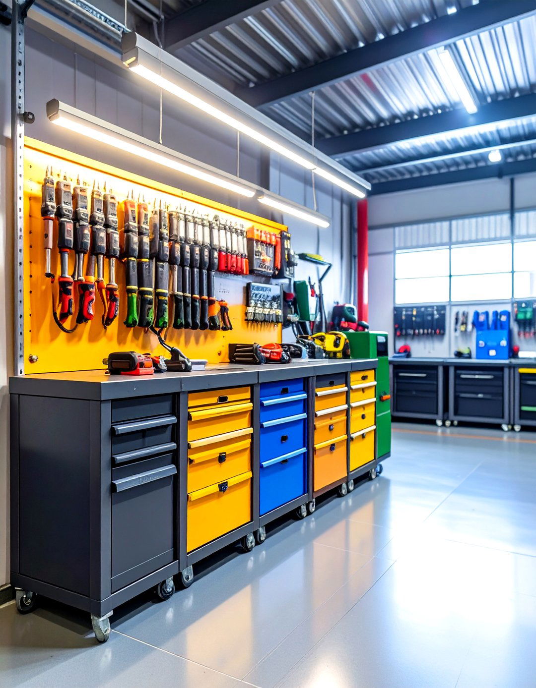 Power Tool Charging Stations - 24 Garage Wall Ideas