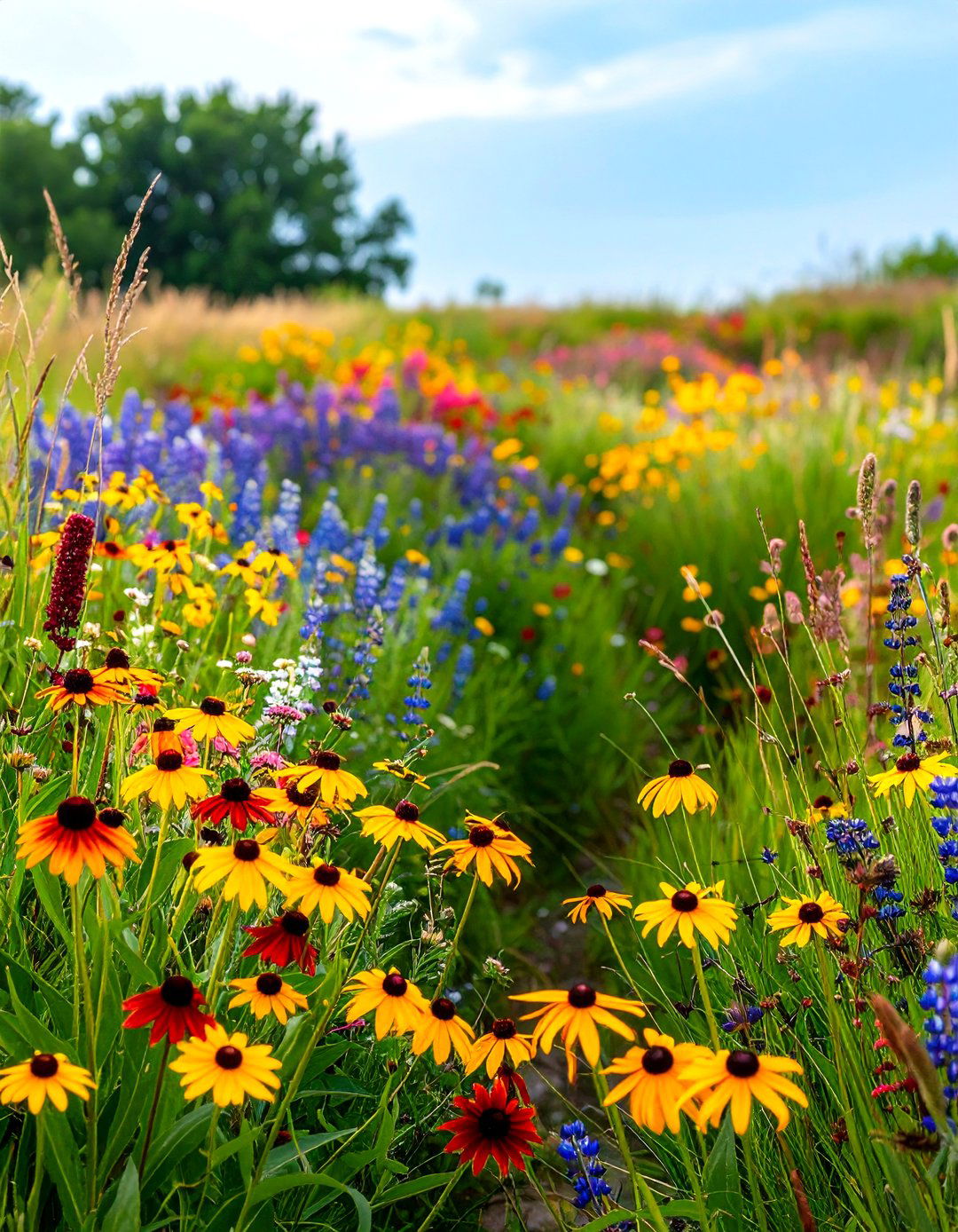 Prairie Meadow Wildflower Gardens - 24 Wildflower Garden Ideas
