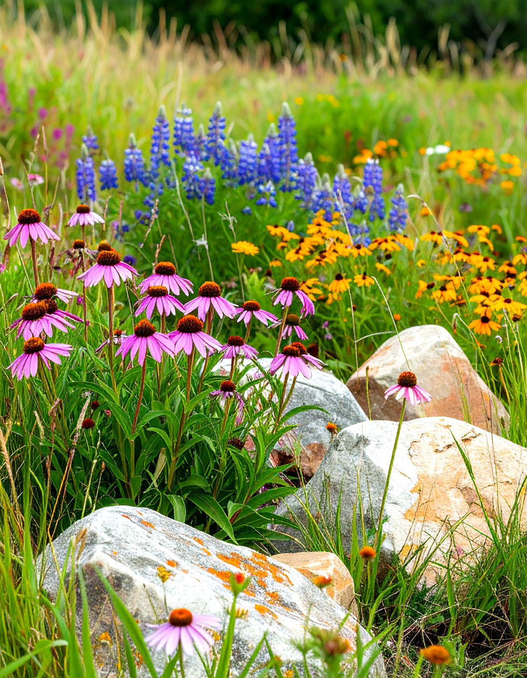 Prairie Stone Garden Landscape - 24 Stone Garden Ideas