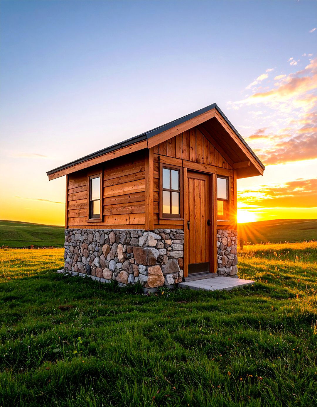 Prairie Style Frank Lloyd Wright Inspired with Horizontal Lines - 24 Outhouse Design Ideas
