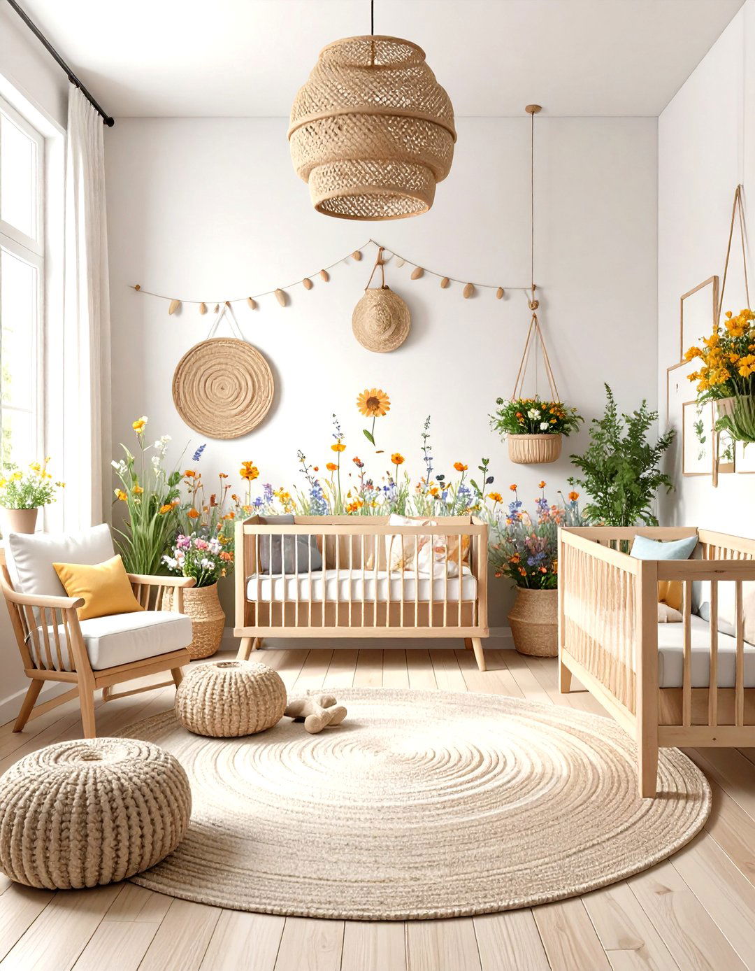 Prairie Wildflower Nursery with Native Plant Themes - 24 Nursery Garden Ideas