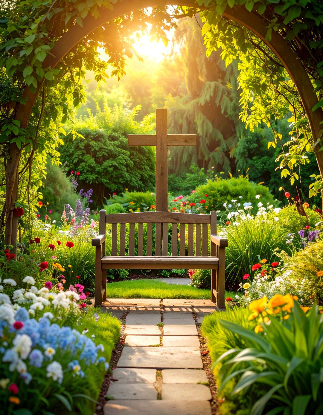 Prayer Garden Sanctuary - 24 Memorial Garden Ideas