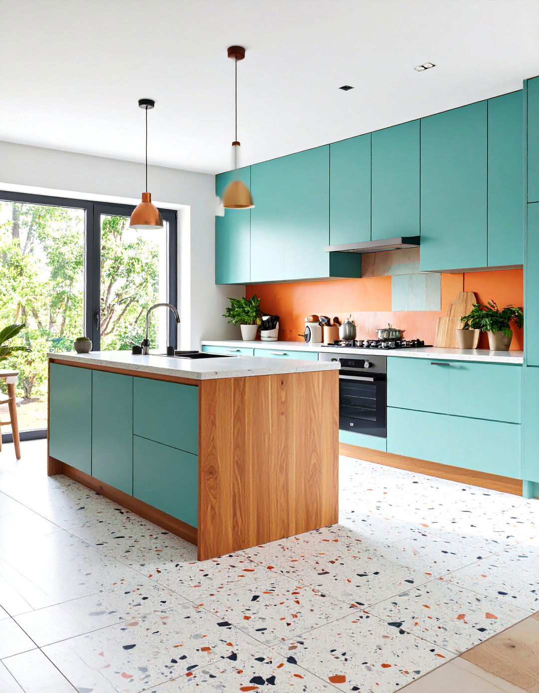 Precast Terrazzo Tile Installation - 24 Terrazzo Kitchen Floor Ideas