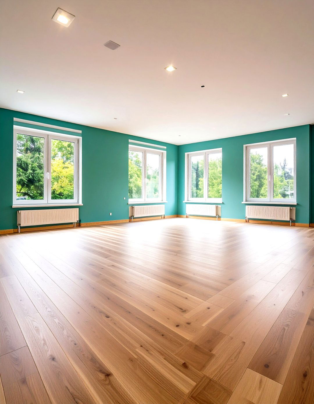 Prefinished Installation Convenience - 24 Wood Floor Ideas