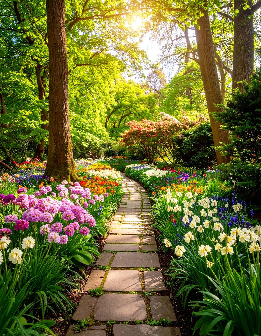 Primrose Spring Woodland Gardens - 24 Shady Garden Ideas