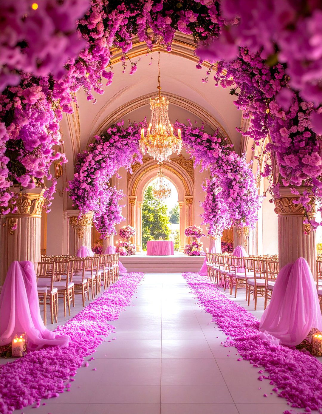 Princess Aurora Sleeping Beauty Castle Ceremony - 24 Disney Wedding Ideas