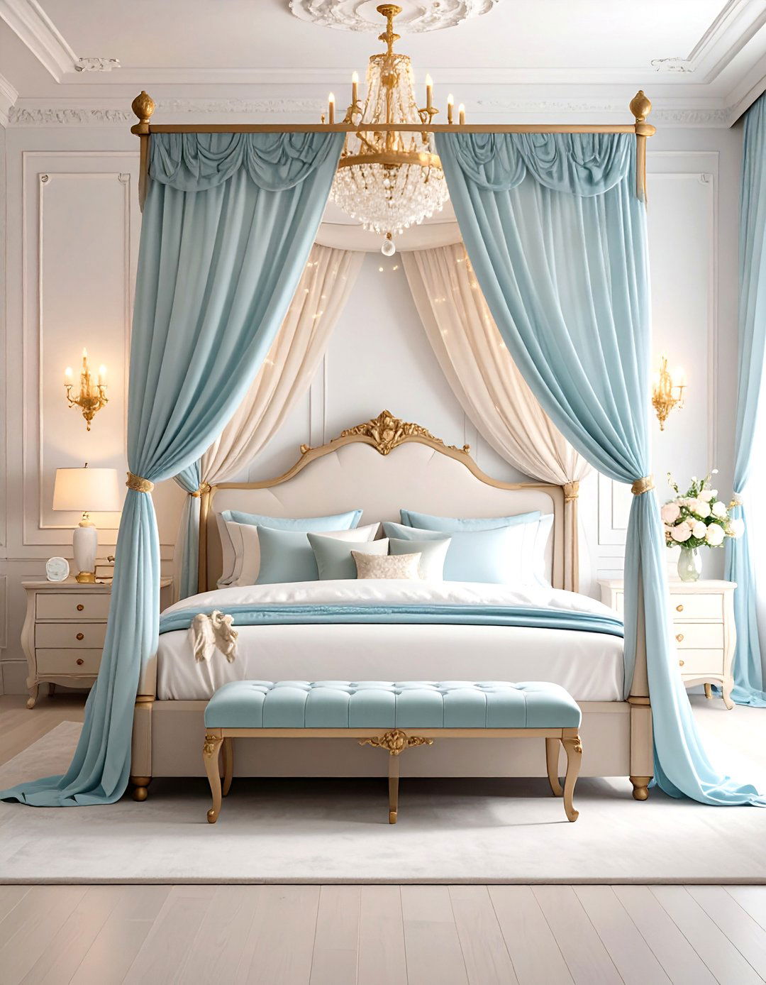 Princess Canopy Bed Paradise - 24 Princess Room Ideas