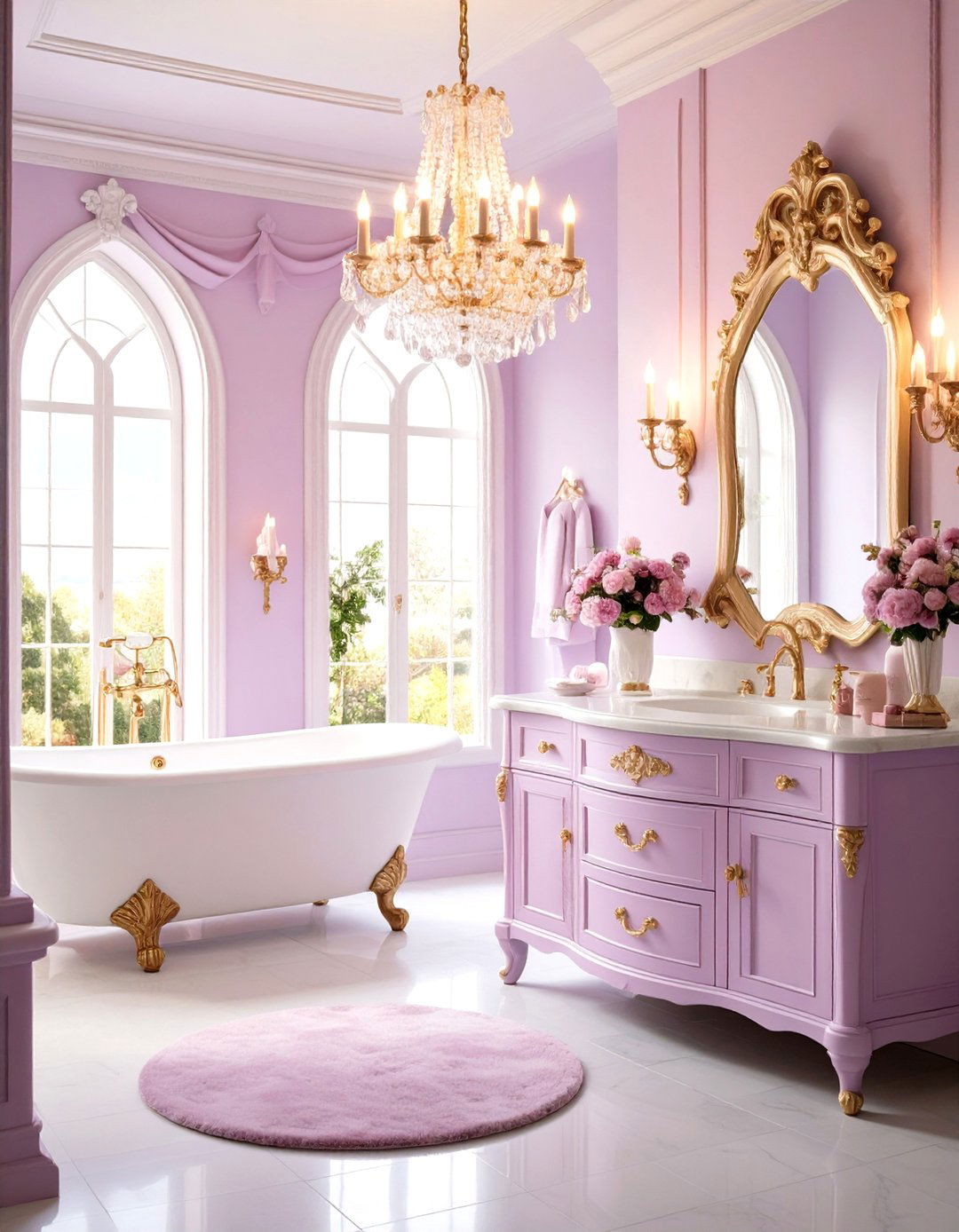 Princess Castle Bathroom Theme - 24 Kids Bathroom Ideas
