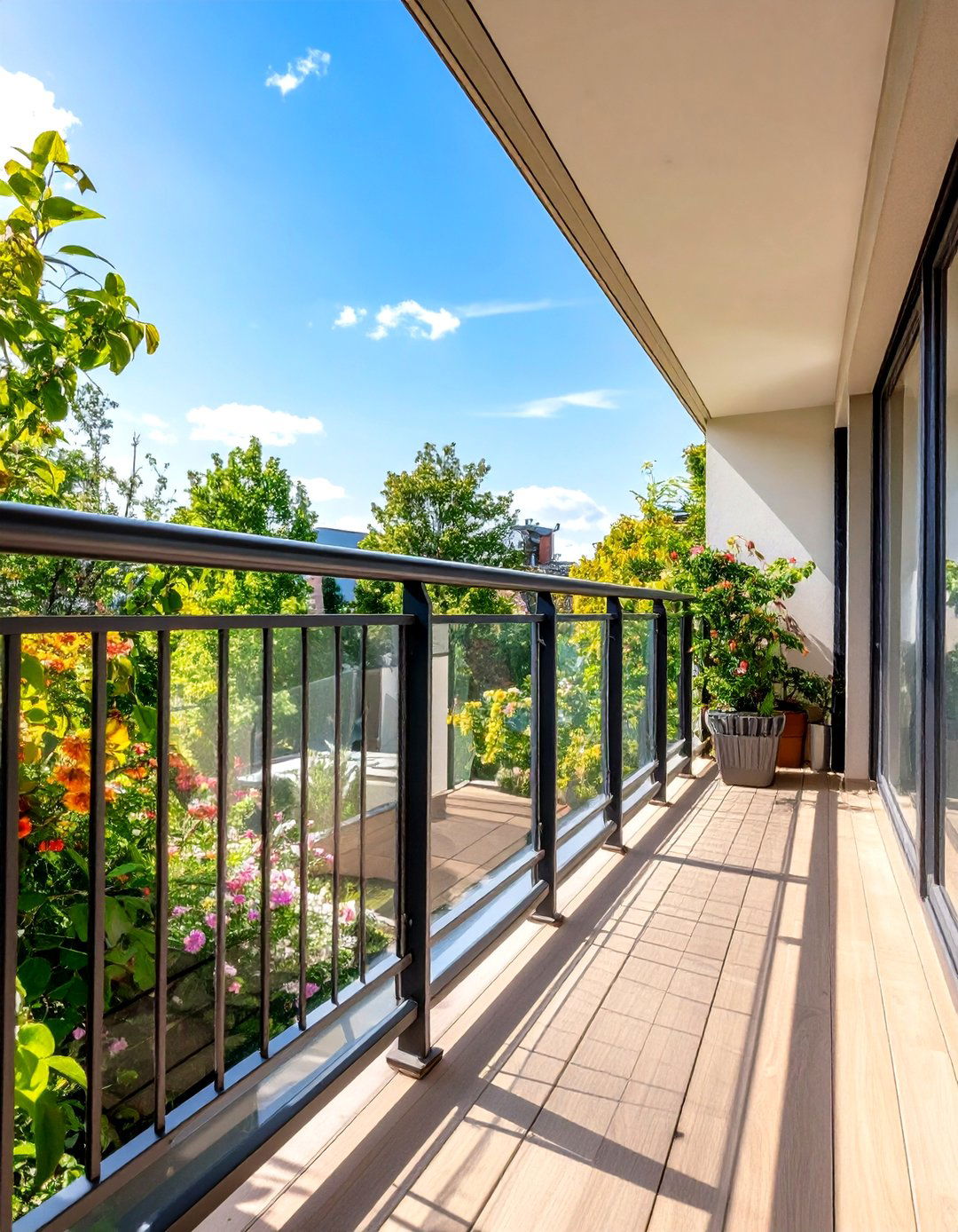 Privacy Screen Balcony Railings - 24 Balcony Railing Design Ideas