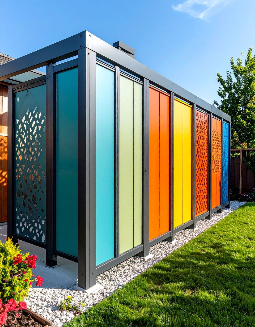 Privacy Screen Panels - 24 Backyard Privacy Ideas