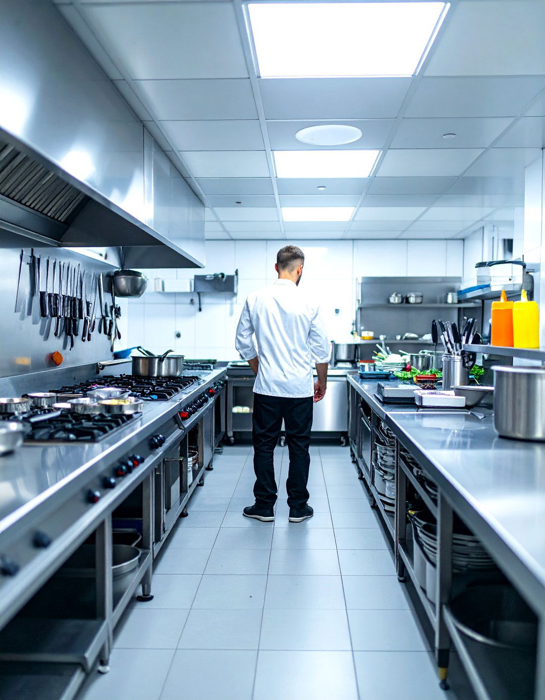 Professional Chef Counter Setup - 24 Kitchen Counter Decor Ideas