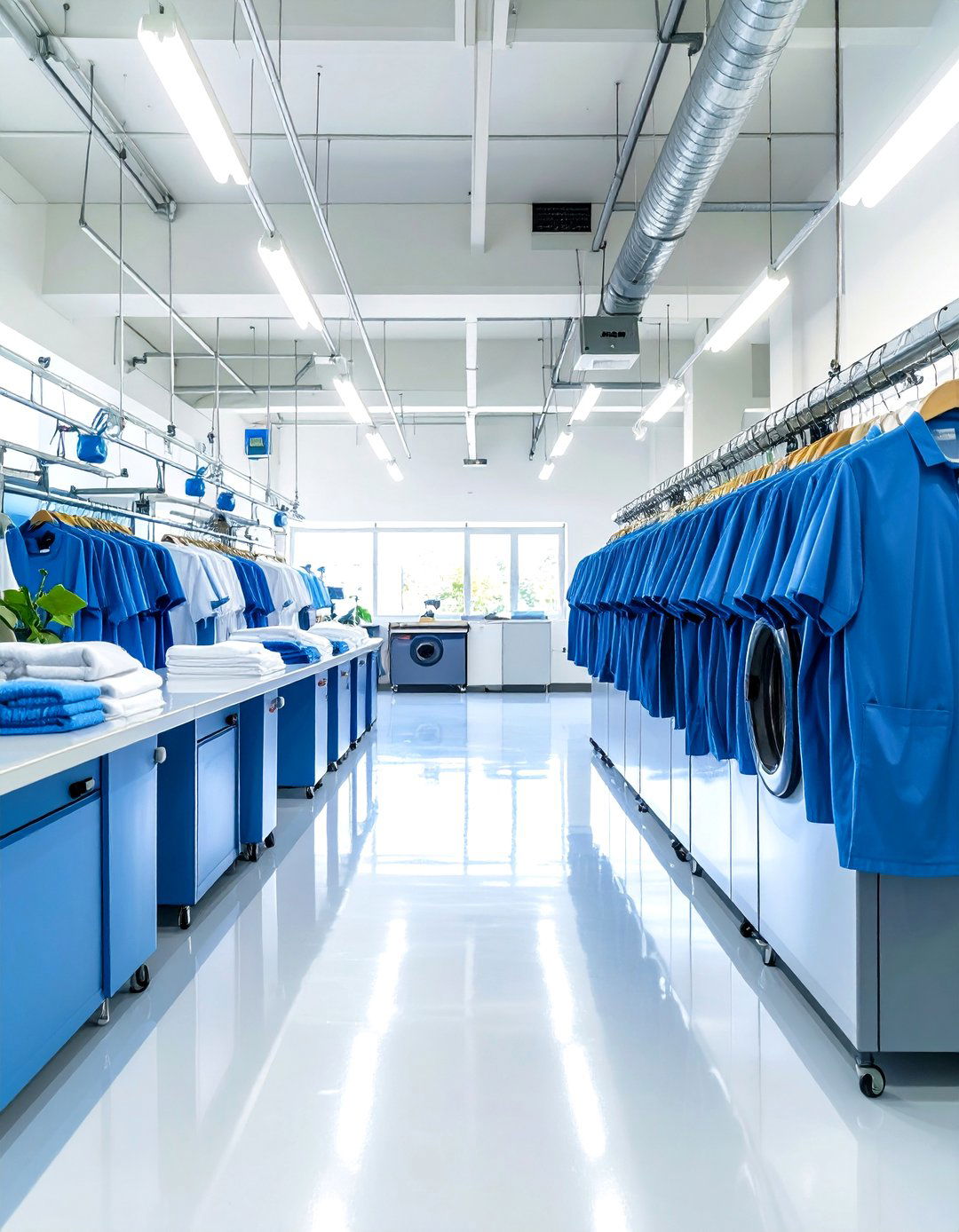 Professional Dry Cleaning Setup - 24 Modern Laundry Room Ideas