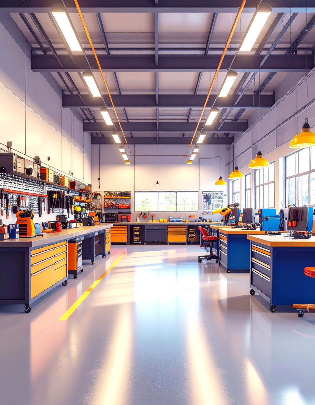 Professional Workshop Garage - 24 Garage Decor Ideas