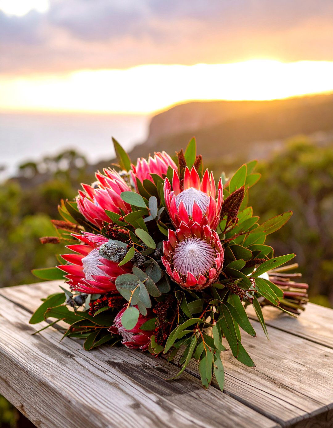 Protea and Native Flower Wedding Bouquet - 24 Wedding Bouquet Ideas