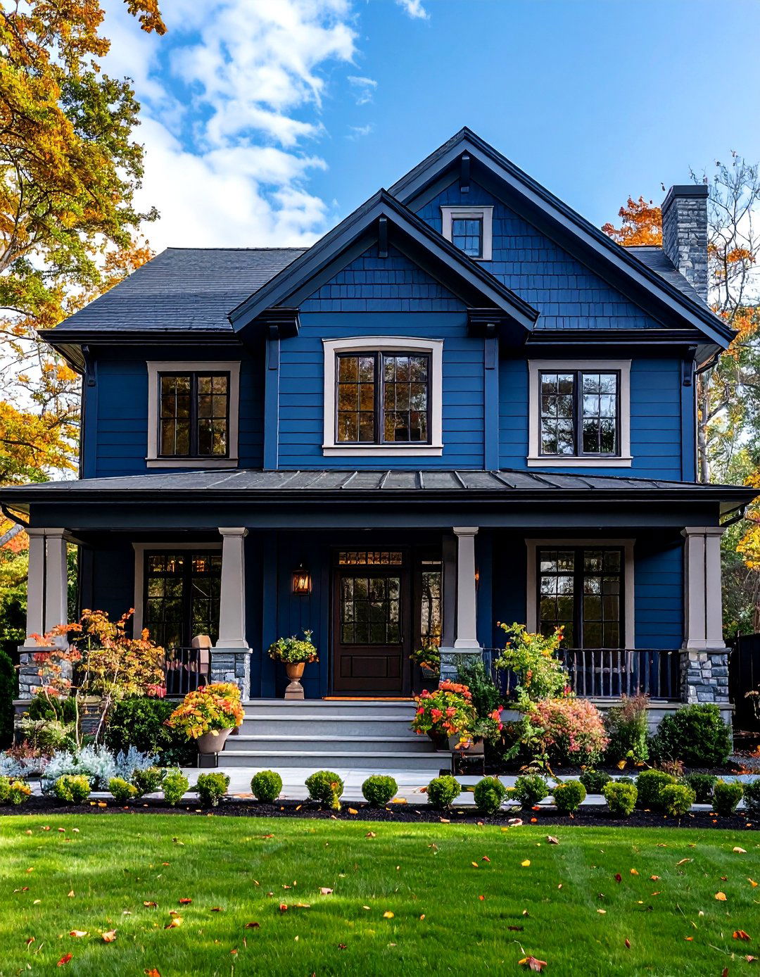 Prussian Blue Depth - 24 Blue Exterior House Colors