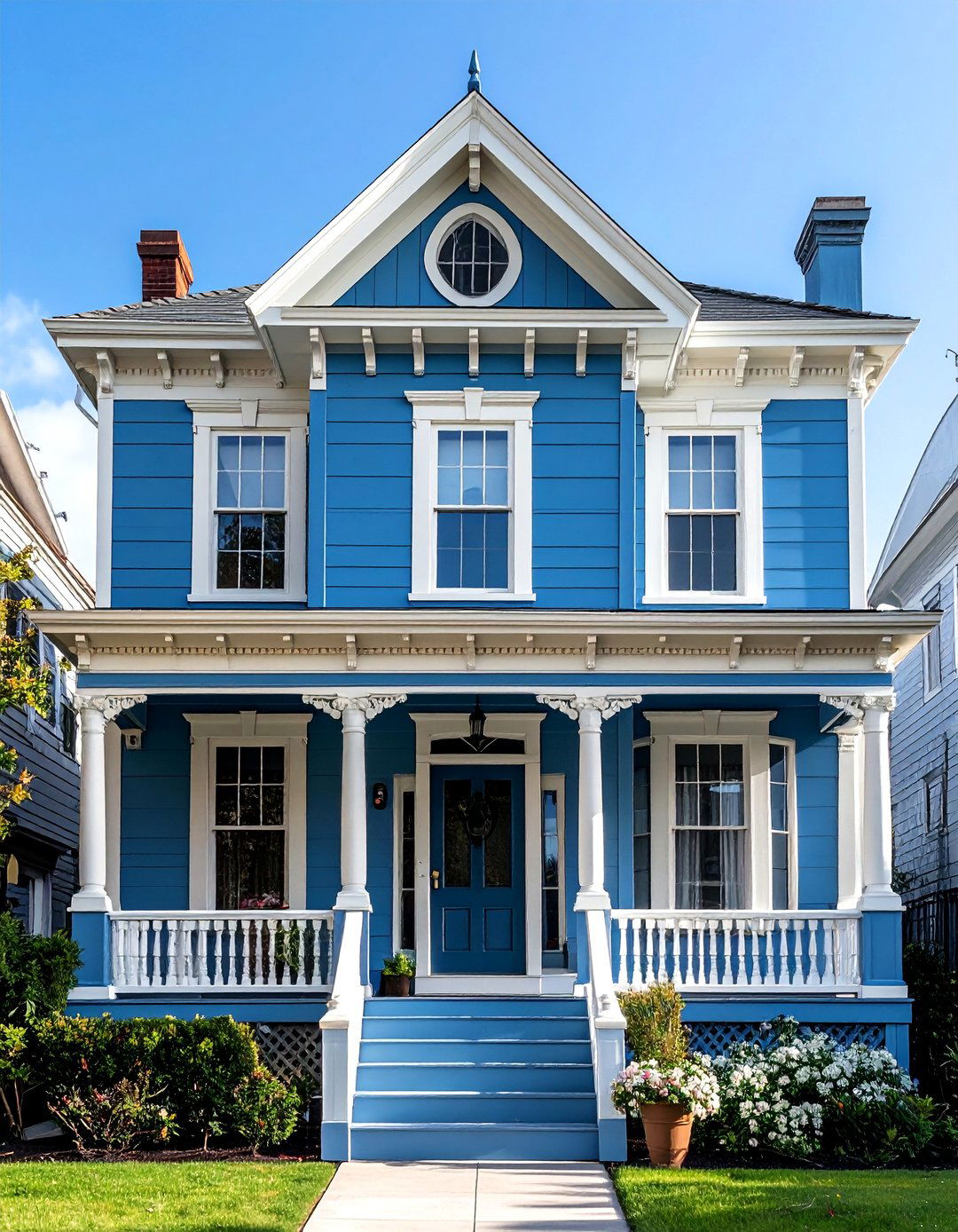 Prussian Blue Victorian Heritage - 24 blue victorian house colors