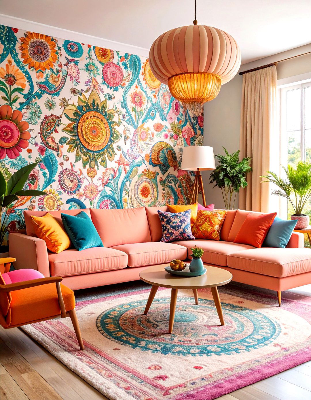 Psychedelic Sixties - 24 Vintage Living Room Ideas