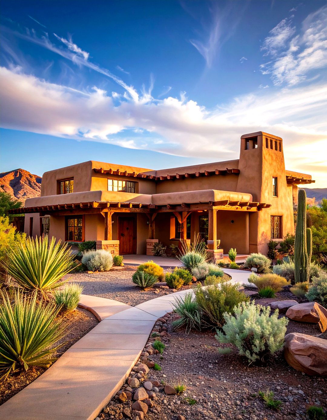 Pueblo Revival Influences - 24 spanish colonial revival architecture
