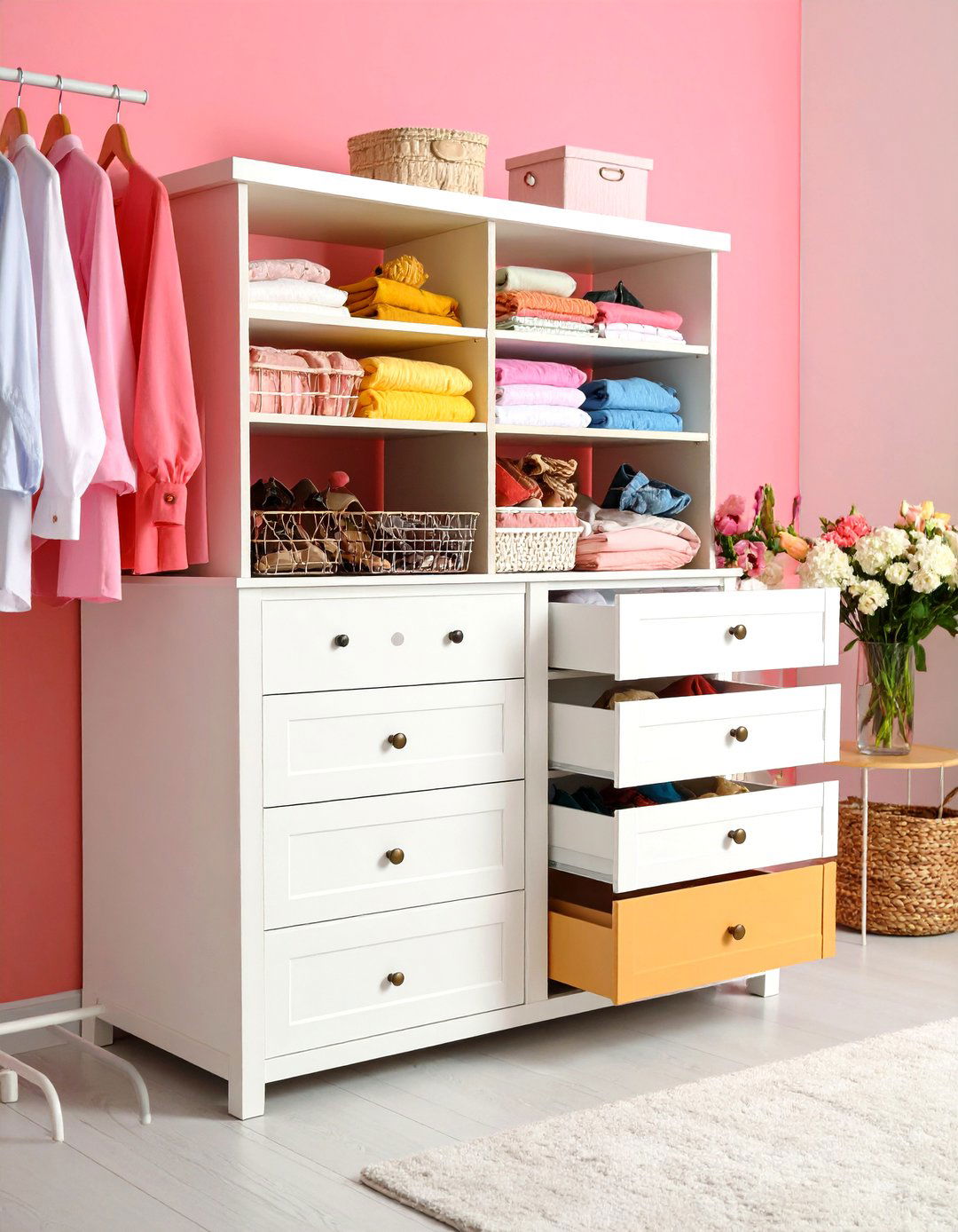 Pull Out Drawer Organizations - 24 Small Dressing Room Ideas