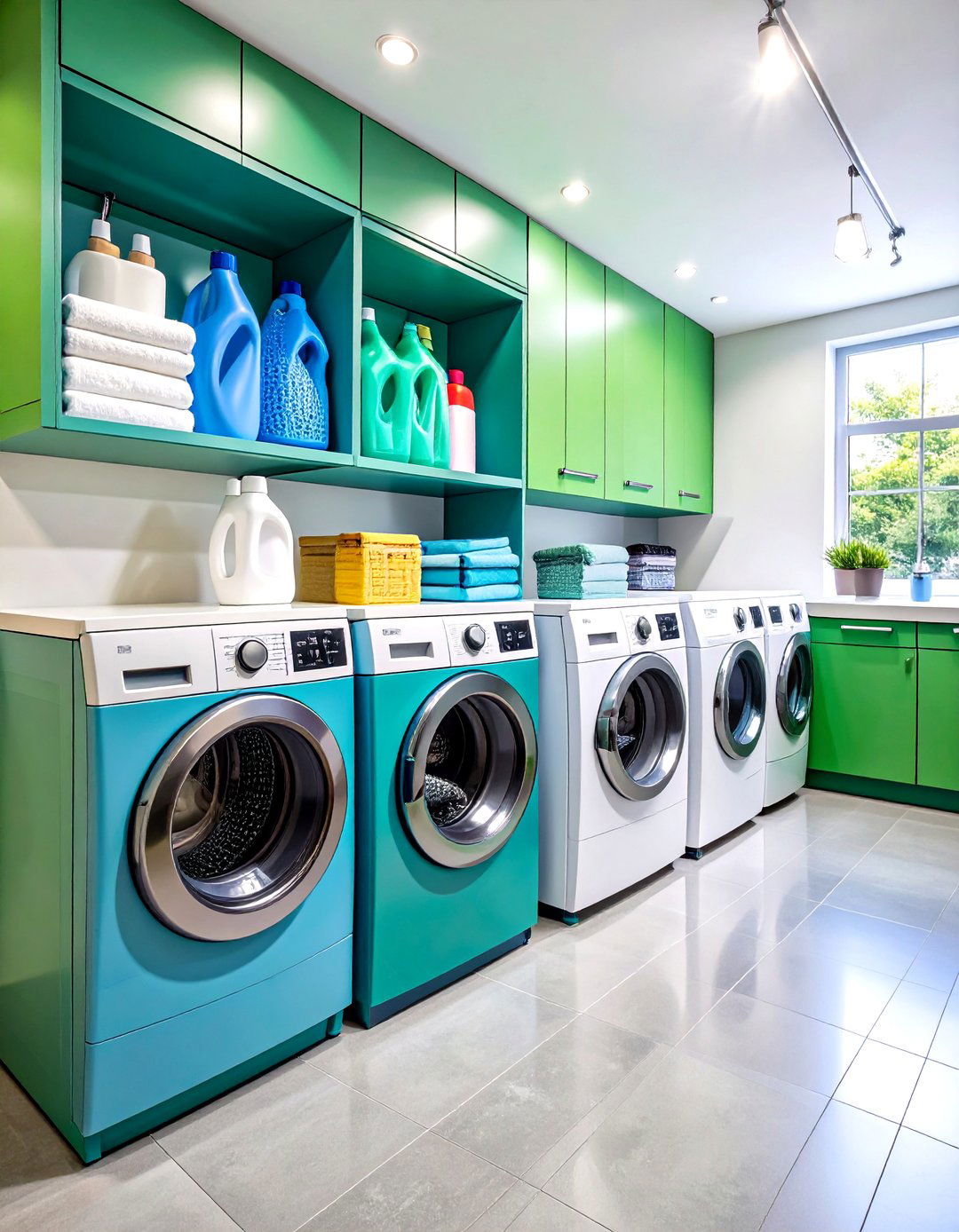 Pull Out Drawer Systems - 24 Small Laundry Room Ideas With a Top Load Washing Machine