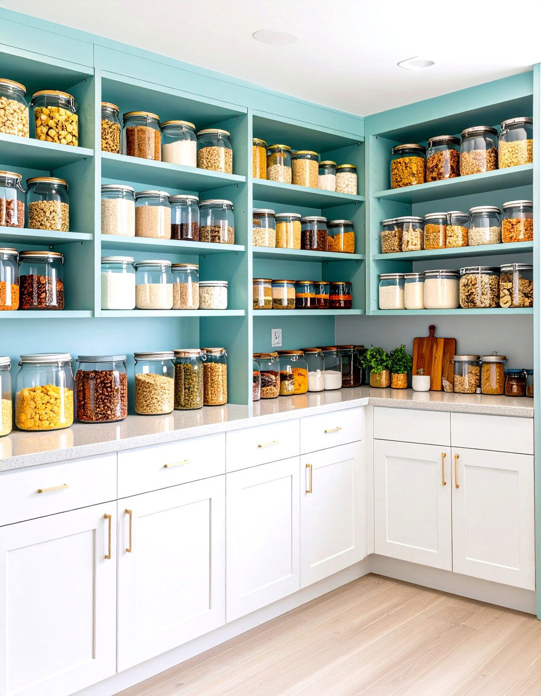 Pull Out Pantry Organization - 24 Mobile Home Kitchen Ideas